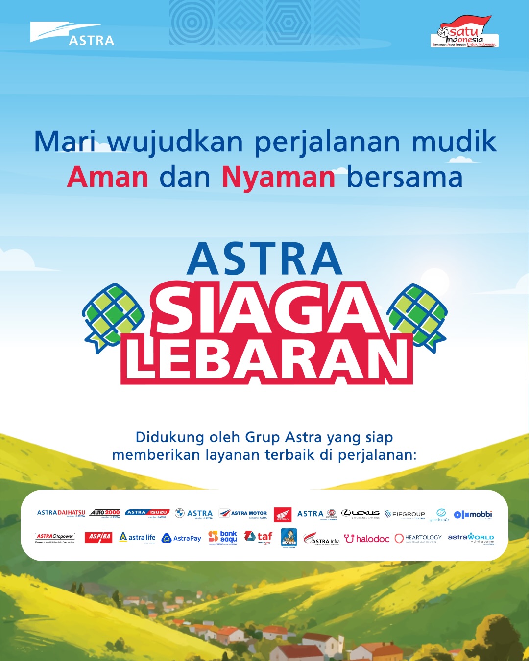 Komitmen 15 Tahun Astra Siaga Lebaran, Hadirkan Layanan Terpadu di Jalur Strategis Mudik 